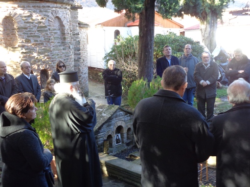 Τρισάγιο στον τάφο του Σεβαστιανού από τη ΣΦΕΒΑ