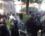 Τρισάγιο στον τάφο του Σεβαστιανού από τη ΣΦΕΒΑ