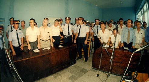 Από την δίκη των 5 ηγετών της Ομόνοιας, στην φυλάκιση του εκλεγμένου δημάρχου Φρέντυ Μπελέρη