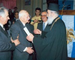 Φεβρουάριος 1989 - βράβευση μοναδικού επιζώντα αγωνιστή του Αυτονομιακού Αγώνα